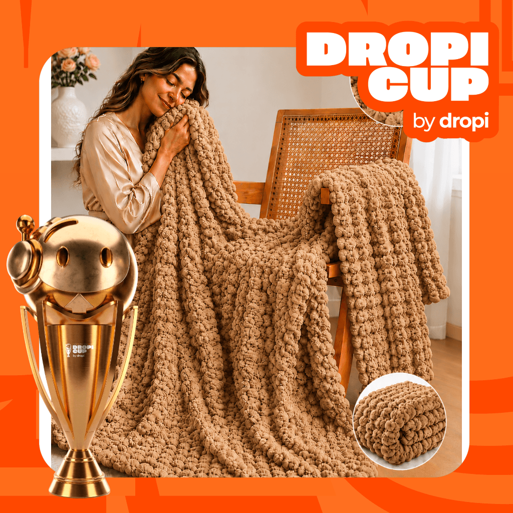 Cobija Piel De Conejo Burbuja Dropi Cup